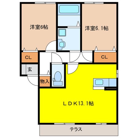 サンライズの物件間取画像